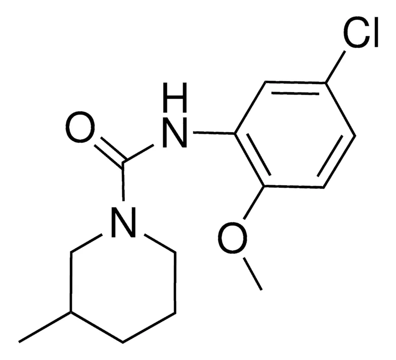 Sigma-Aldrich 1-(N-(5-CHLORO-2-METHOXYPHENYL)CARBOMOYL)-3-METHYLPIPERIDINE,AldrichCPR