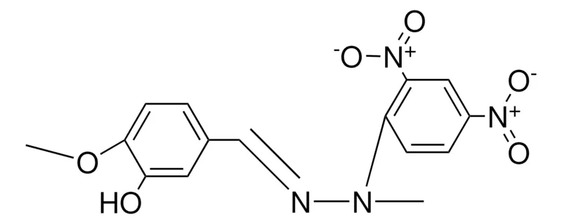 Sigma-Aldrich 3-HYDROXY-4-METHOXYBENZALDEHYDE (2,4-DINITROPHENYL)METHYLHYDRAZONE,AldrichCPR