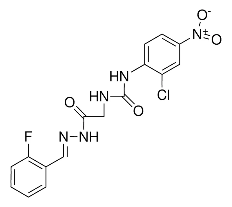 Sigma-Aldrich 2-(3-(2-CHLORO-4-NITROPHENYL)UREIDO)ACETIC (2-FLUOROBENZYLIDENE)HYDRAZIDE,AldrichCPR