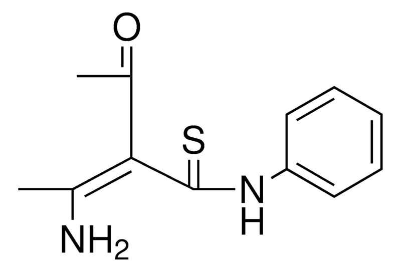 Sigma-Aldrich 2-ACETYL-3-AMINO-BUT-2-ENETHIOIC ACID PHENYLAMIDE,AldrichCPR