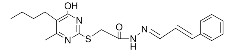 Sigma-Aldrich 2-(5-BU-4-HO-6-ME-PYRIMIDIN-2-YLSULFANYL)-ACETIC ACID (PH-ALLYLIDENE)-HYDRAZIDE,AldrichCPR