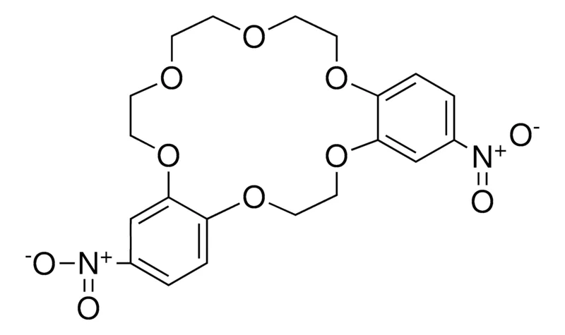 Sigma-Aldrich 2,16-DINITRO-OCTAHYDRO-5,8,11,14,19,22-HEXAOXA-DIBENZO(A,G)CYCLOOCTADECENE,AldrichCPR
