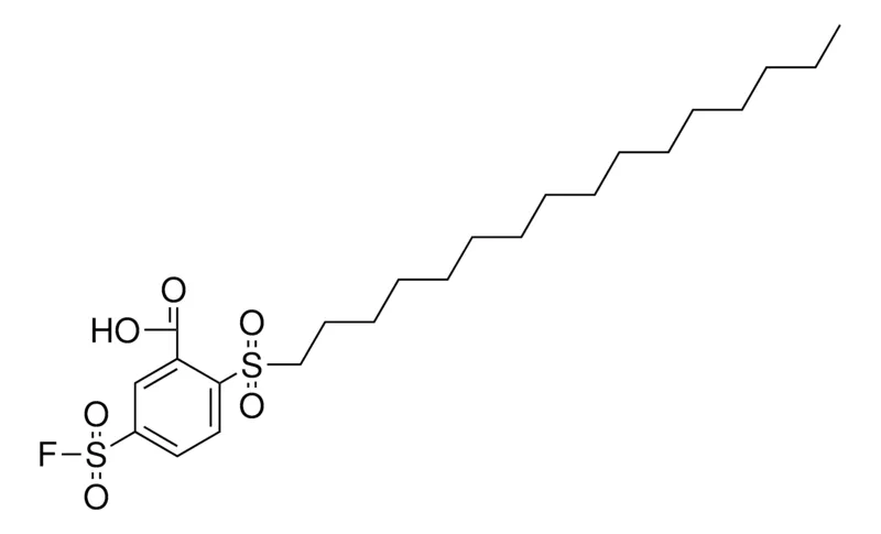 Sigma-Aldrich 5-FLUOROSULFONYL-2-(HEXADECYLSULFONYL)-BENZOIC ACID,AldrichCPR