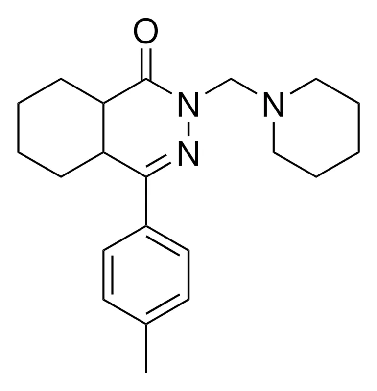 Sigma-Aldrich 4-(4-ME-PH)-2-(1-PIPERIDINYLMETHYL)-4A,5,6,7,8,8A-HEXAHYDRO-1(2H)-PHTHALAZINONE,AldrichCPR