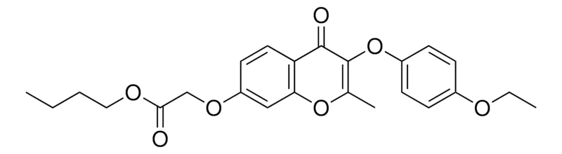 Sigma-Aldrich (3-(4-ETHOXY-PHENOXY)-2-METHYL-4-OXO-4H-CHROMEN-7-YLOXY)-ACETIC ACID BUTYL ESTER,AldrichCPR