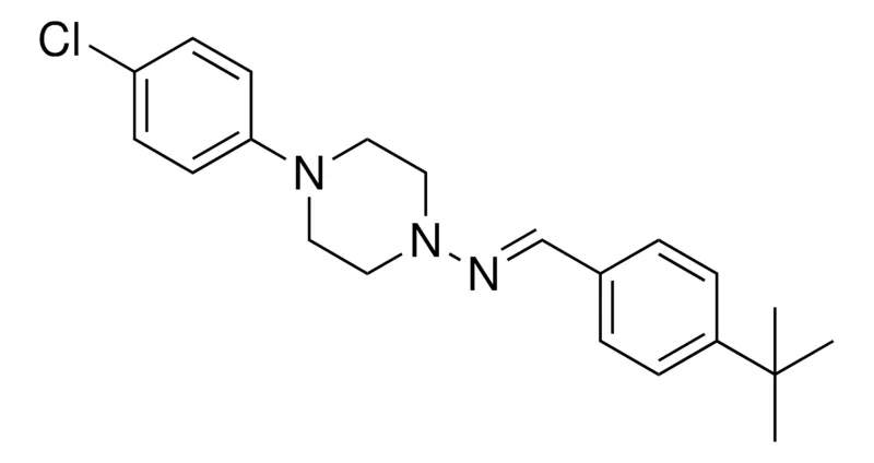 Sigma-Aldrich (4-TERT-BUTYL-BENZYLIDENE)-(4-(4-CHLORO-PHENYL)-PIPERAZIN-1-YL)-AMINE,AldrichCPR