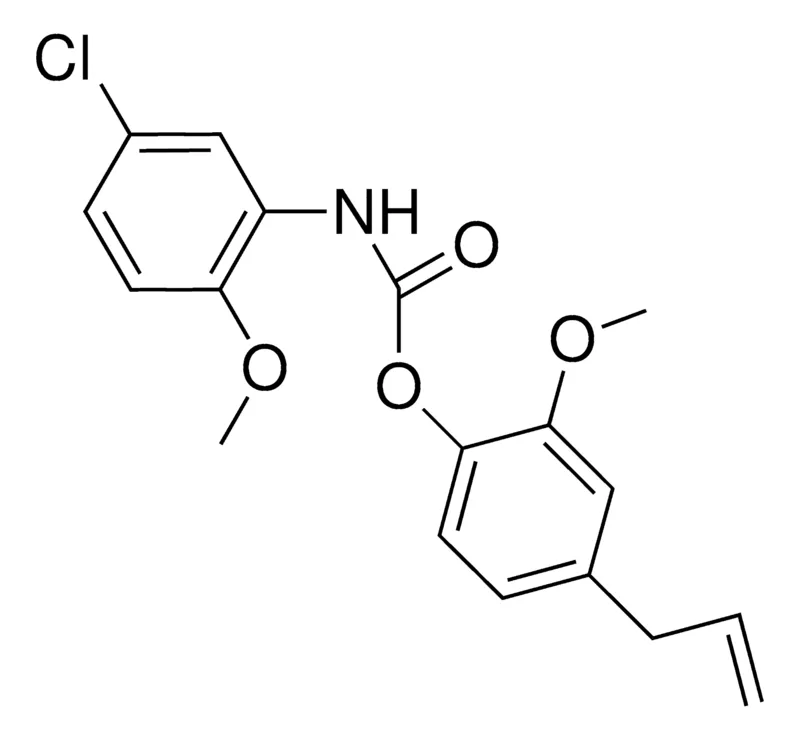 Sigma-Aldrich 4-ALLYL-2-METHOXYPHENYL N-(5-CHLORO-2-METHOXYPHENYL)CARBAMATE,AldrichCPR