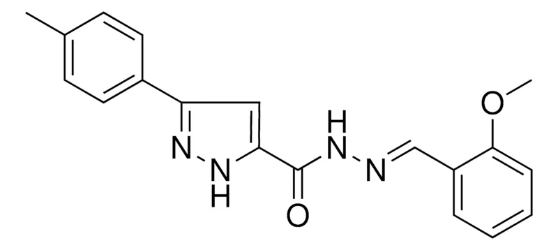 Sigma-Aldrich 5-P-TOLYL-2H-PYRAZOLE-3-CARBOXYLIC ACID (2-METHOXY-BENZYLIDENE)-HYDRAZIDE,AldrichCPR