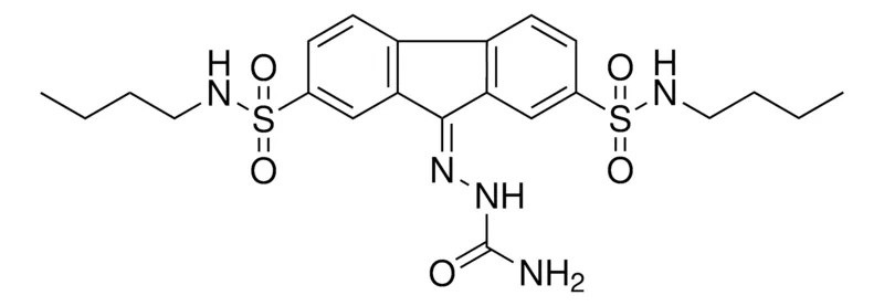 Sigma-Aldrich 9-[(AMINOCARBONYL)HYDRAZONO]-N(2),N(7)-DIBUTYL-9H-FLUORENE-2,7-DISULFONAMIDE，AldrichCPR