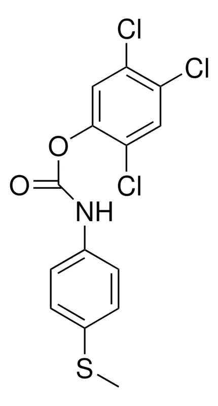 Sigma-Aldrich 2,4,5-TRICHLOROPHENYL N-(4-(METHYLTHIO)PHENYL)CARBAMATE,AldrichCPR