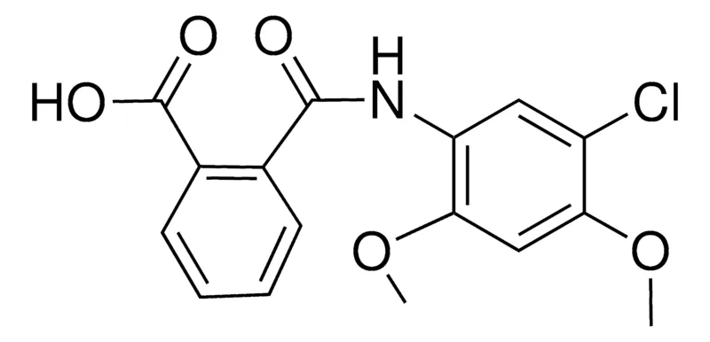 Sigma-Aldrich 5'-CHLORO-2',4'-DIMETHOXYPHTHALANILIC ACID,AldrichCPR