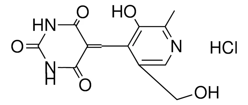 Sigma-Aldrich 5-(3-HO-5-HYDROXYMETHYL-2-ME-PYRIDIN-4-YLMETHYLENE)-PYRIMIDINE-2,4,6-TRIONE, HCL,AldrichCPR