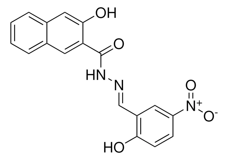 Sigma-Aldrich 3-HO-NAPHTHALENE-2-CARBOXYLIC ACID (2-HYDROXY-5-NITRO-BENZYLIDENE)-HYDRAZIDE,AldrichCPR