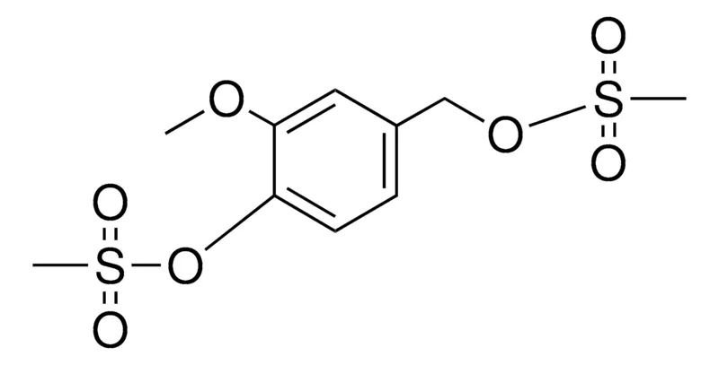 Sigma-Aldrich METHANESULFONIC ACID 4-METHANESULFONYLOXYMETHYL-2-METHOXY-PHENYL ESTER,AldrichCPR