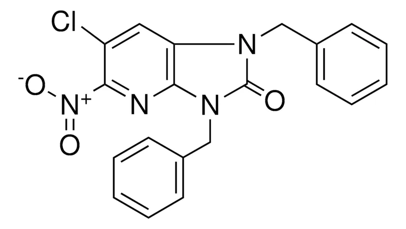 Sigma-Aldrich 1,3-DIBENZYL-6-CHLORO-5-NITRO-1,3-DIHYDRO-IMIDAZO(4,5-B)PYRIDIN-2-ONE,AldrichCPR