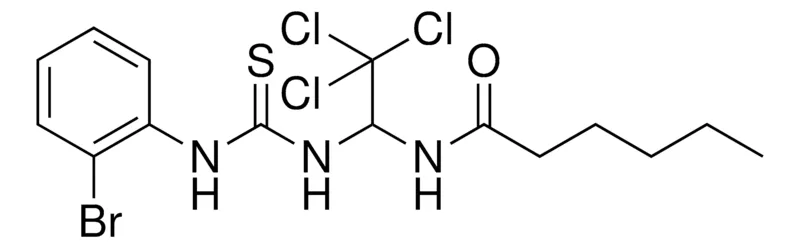 Sigma-Aldrich HEXANOIC ACID (1-(3-(2-BROMO-PHENYL)-THIOUREIDO)-2,2,2-TRICHLORO-ETHYL)-AMIDE,AldrichCPR