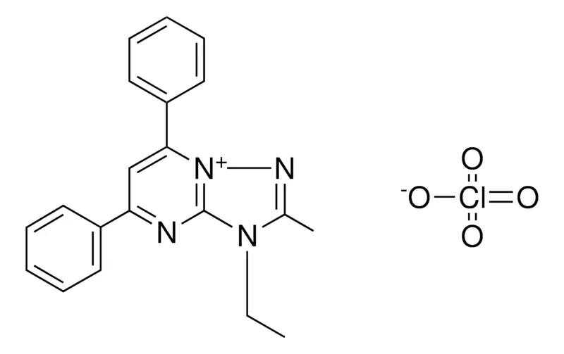 Sigma-Aldrich 3-ET-2-ME-5,7-DIPHENYL-3H-(1,2,4)TRIAZOLO(1,5-A)PYRIMIDIN-8-YLIUM, PERCHLORATE，AldrichCPR