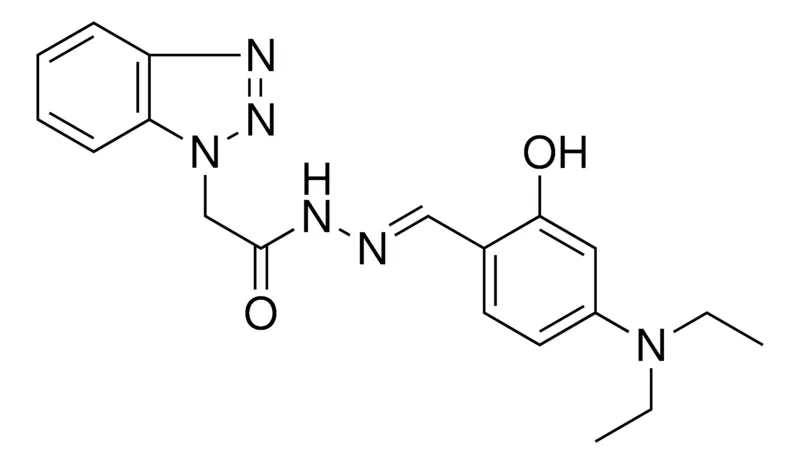 Sigma-Aldrich 2-BENZOTRIAZOL-1-YL-ACETIC ACID (4-DIETHYLAMINO-2-HYDROXY-BENZYLIDENE)-HYDRAZIDE,AldrichCPR