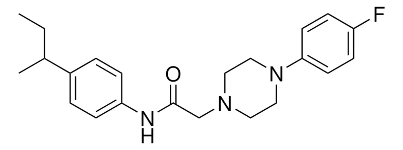 Sigma-Aldrich N-(4-SEC-BUTYL-PHENYL)-2-(4-(4-FLUORO-PHENYL)-PIPERAZIN-1-YL)-ACETAMIDE,AldrichCPR