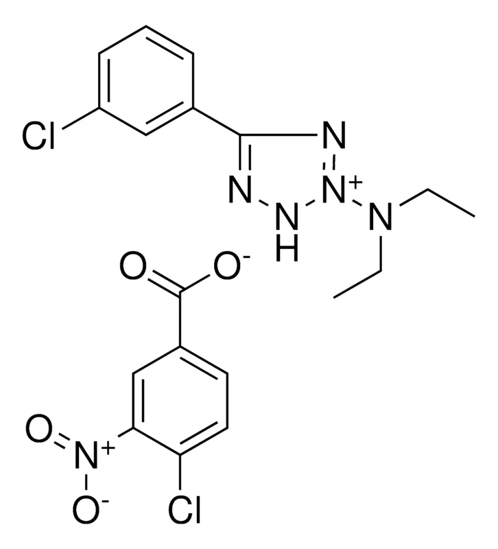 Sigma-Aldrich 5-(3-CHLORO-PHENYL)-2-DIETHYLAMINO-3H-TETRAZOL-2-IUM, 4-CHLORO-3-NITRO-BENZOATE，AldrichCPR