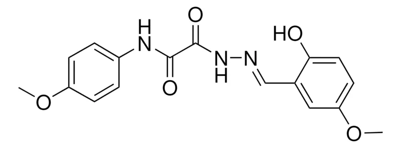 Sigma-Aldrich 2-(2-(2-HO-5-METHOXYBENZYLIDENE)HYDRAZINO)-N-(4-METHOXYPHENYL)-2-OXOACETAMIDE,AldrichCPR