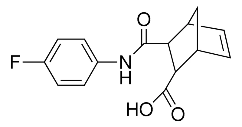 Sigma-Aldrich 3-(N-(4-FLUOROPHENYL)CARBAMOYL)-5-NORBORNENE-2-CARBOXYLIC ACID,AldrichCPR