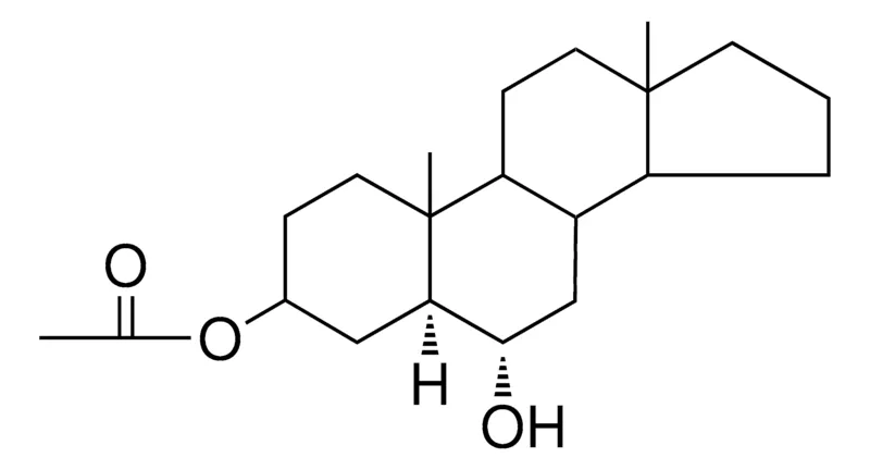 Sigma-Aldrich 6-ALPHA-HYDROXY-5-ALPHA-ANDROSTAN-3-BETA-YL ACETATE,AldrichCPR