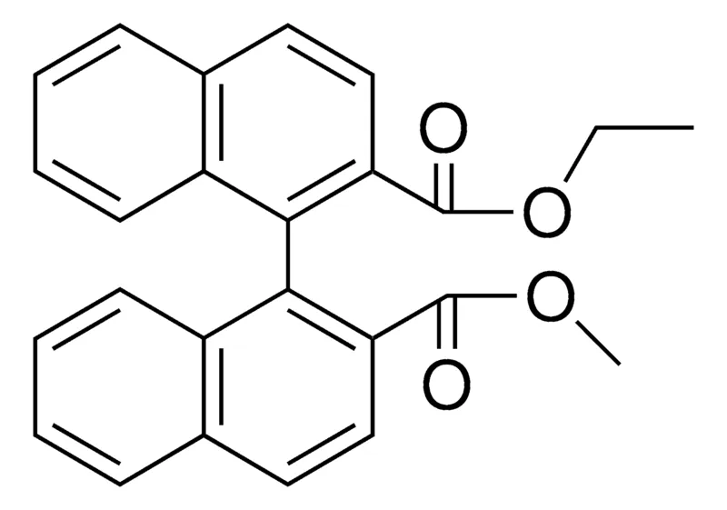 Sigma-Aldrich (1,1')BINAPHTHALENYL-2,2'-DICARBOXYLIC ACID 2-ETHYL ESTER 2'-METHYL ESTER,AldrichCPR