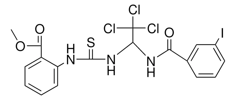 Sigma-Aldrich 2-(3-(2,2,2-TRICHLORO-1-(3-I-BENZOYLAMINO)-ET)-THIOUREIDO)-BENZOIC ACID ME ESTER,AldrichCPR