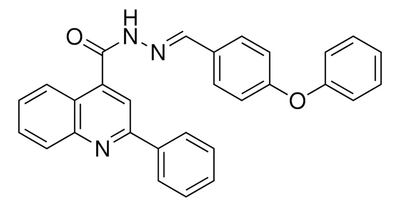 Sigma-Aldrich 2-PHENYL-QUINOLINE-4-CARBOXYLIC ACID (4-PHENOXY-BENZYLIDENE)-HYDRAZIDE,AldrichCPR