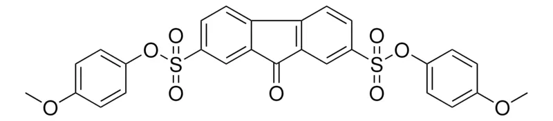 Sigma-Aldrich 9-OXO-9H-FLUORENE-2,7-DISULFONIC ACID BIS-(4-METHOXY-PHENYL) ESTER,AldrichCPR