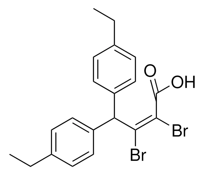 Sigma-Aldrich 2,3-DIBROMO-4,4-BIS(4-ETHYLPHENYL)-2-BUTENOIC ACID,AldrichCPR