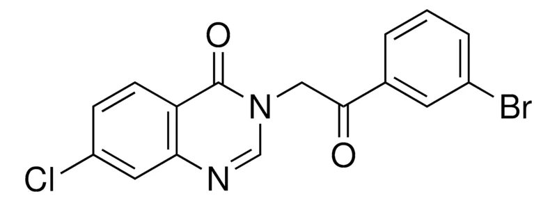 Sigma-Aldrich 3-(2-(3-BROMOPHENYL)-2-OXOETHYL)-7-CHLORO-4(3H)-QUINAZOLINONE,AldrichCPR