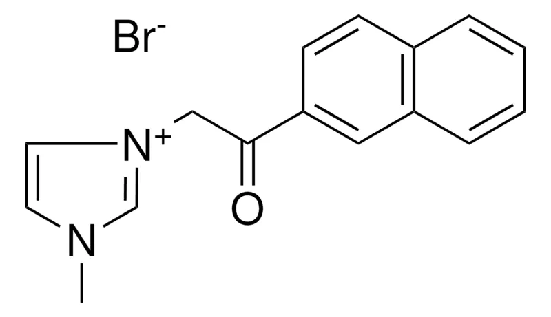 Sigma-Aldrich 1-METHYL-3-(2-(2-NAPHTHYL)-2-OXOETHYL)-1H-IMIDAZOL-3-IUM BROMIDE,AldrichCPR