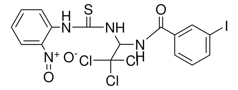 Sigma-Aldrich 3-IODO-N-(2,2,2-TRICHLORO-1-(3-(2-NITRO-PHENYL)-THIOUREIDO)-ETHYL)-BENZAMIDE,AldrichCPR