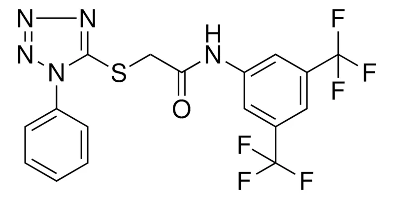 Sigma-Aldrich N-(3,5-BIS-TRIFLUOROMETHYL-PH)-2-(1-PHENYL-1H-TETRAZOL-5-YLSULFANYL)-ACETAMIDE，AldrichCPR