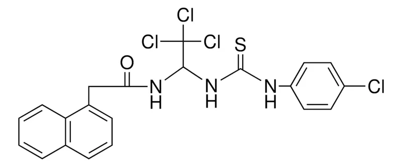Sigma-Aldrich 2-NAPHTHALEN-1-YL-N-(2,2,2-TRICHLORO-1-(3-(4-CL-PH)-THIOUREIDO)-ETHYL)-ACETAMIDE,AldrichCPR
