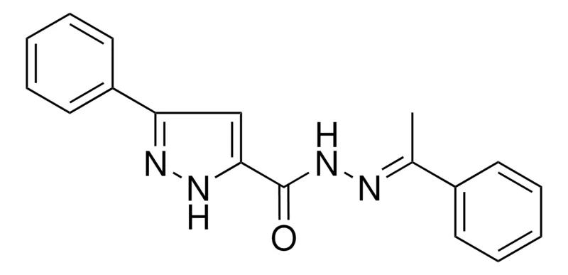 Sigma-Aldrich 5-PHENYL-2H-PYRAZOLE-3-CARBOXYLIC ACID (1-PHENYL-ETHYLIDENE)-HYDRAZIDE,AldrichCPR