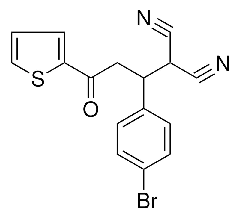 Sigma-Aldrich 2-(1-(4-BROMO-PHENYL)-3-OXO-3-THIOPHEN-2-YL-PROPYL)-MALONONITRILE,AldrichCPR