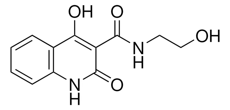 Sigma-Aldrich 4-HYDROXY-N-(2-HYDROXYETHYL)-2-OXO-1,2-DIHYDRO-3-QUINOLINECARBOXAMIDE,AldrichCPR