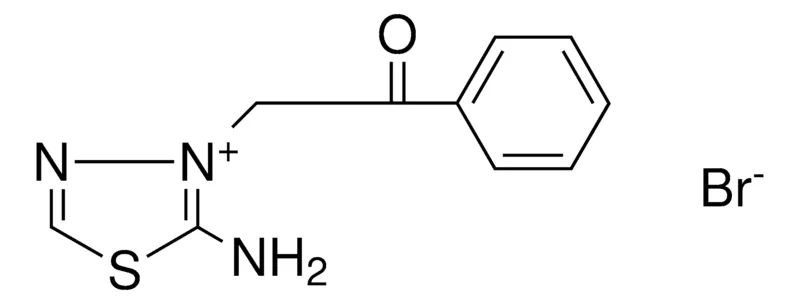 Sigma-Aldrich 2-AMINO-3-(2-OXO-2-PHENYL-ETHYL)-(1,3,4)THIADIAZOL-3-IUM, BROMIDE，AldrichCPR