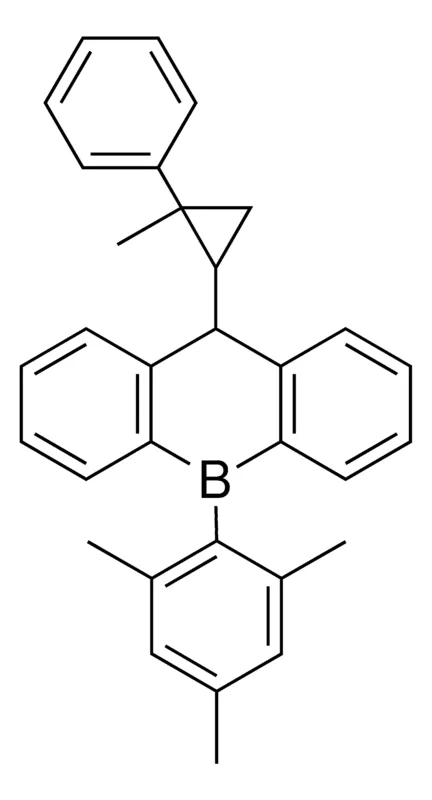 Sigma-Aldrich 10-(2-ME-2-PH-CYCLOPROPYL)-9-(2,4,6-TRIMETHYL-PH)-9,10-DIHYDRO-9-BORA-ANTHRACENE,AldrichCPR