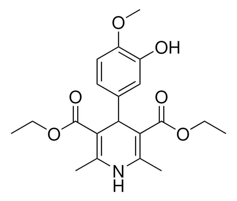 Sigma-Aldrich 4-(3-HO-4-MEO-PH)-2,6-DIMETHYL-1,4-2H-PYRIDINE-3,5-DICARBOXYLIC ACID DI-ET ESTER，AldrichCPR