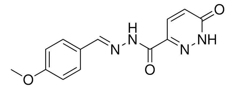 Sigma-Aldrich 6-OXO-1,6-DIHYDRO-PYRIDAZINE-3-CARBOXYLIC ACID (4-METHOXY-BENZYLIDENE)-HYDRAZIDE,AldrichCPR
