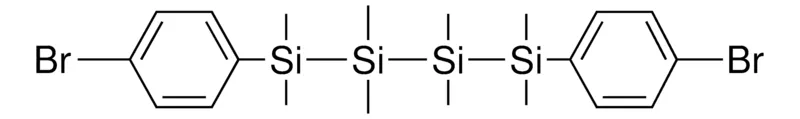 Sigma-Aldrich 1,4-BIS(4-BROMOPHENYL)-1,1,2,2,3,3,4,4-OCTAMETHYLTETRASILANE,AldrichCPR