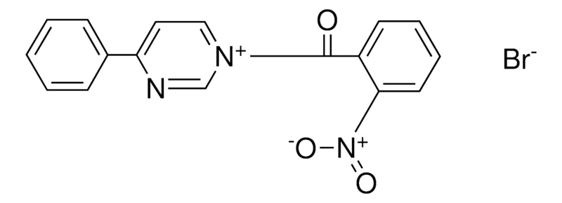 Sigma-Aldrich 1-(2-(2-NITRO-PHENYL)-2-OXO-ETHYL)-4-PHENYL-PYRIMIDIN-1-IUM, BROMIDE,AldrichCPR