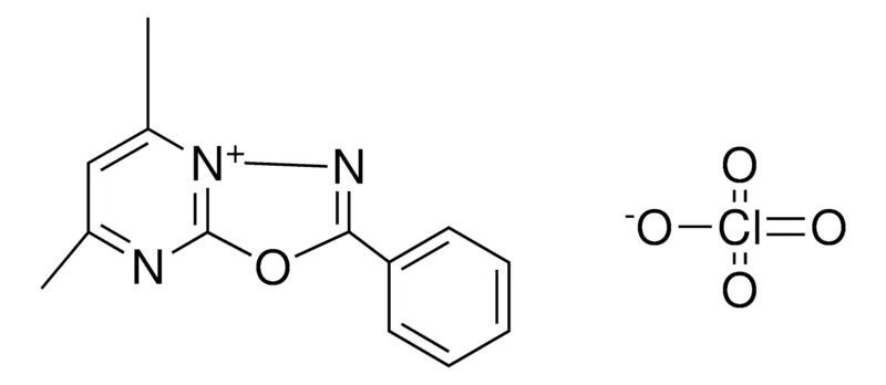 Sigma-Aldrich 5,7-DIMETHYL-2-PHENYL-(1,3,4)OXADIAZOLO(3,2-A)PYRIMIDIN-4-YLIUM, PERCHLORATE,AldrichCPR