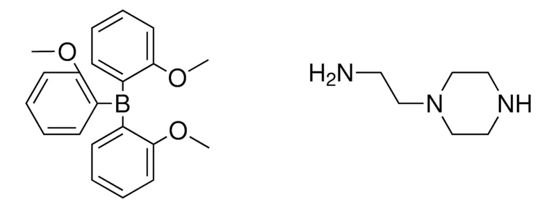 Sigma-Aldrich TRIS-(2-METHOXY-PHENYL)-BORANE, COMPOUND WITH 2-PIPERAZIN-1-YL-ETHYLAMINE,AldrichCPR