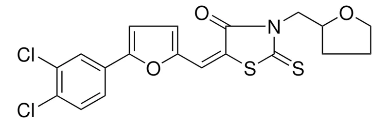 Sigma-Aldrich (5E)-5-{[5-(3,4-DICHLOROPHENYL)-2-FURYL]METHYLENE}-3-(TETRAHYDRO-2-FURANYLMETHYL)-2-THIOXO-1,3-THIAZOLIDIN-4-ONE，AldrichCPR