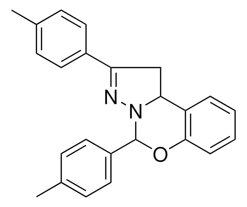 Sigma-Aldrich 2,4-DI-P-TOLYL-1,9B-DIHYDRO-5-OXA-3,3A-DIAZA-CYCLOPENTA(A)NAPHTHALENE,AldrichCPR